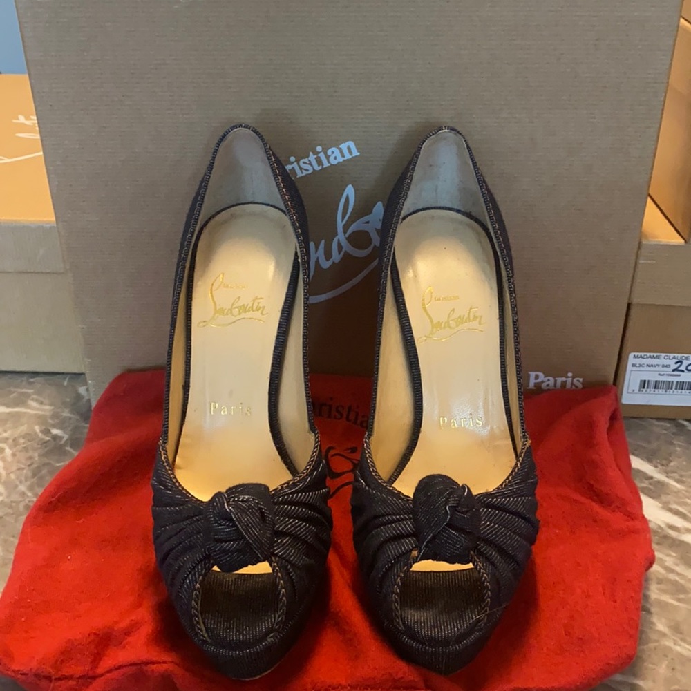 Christian Louboutin Greissimo 140 Jean Pump